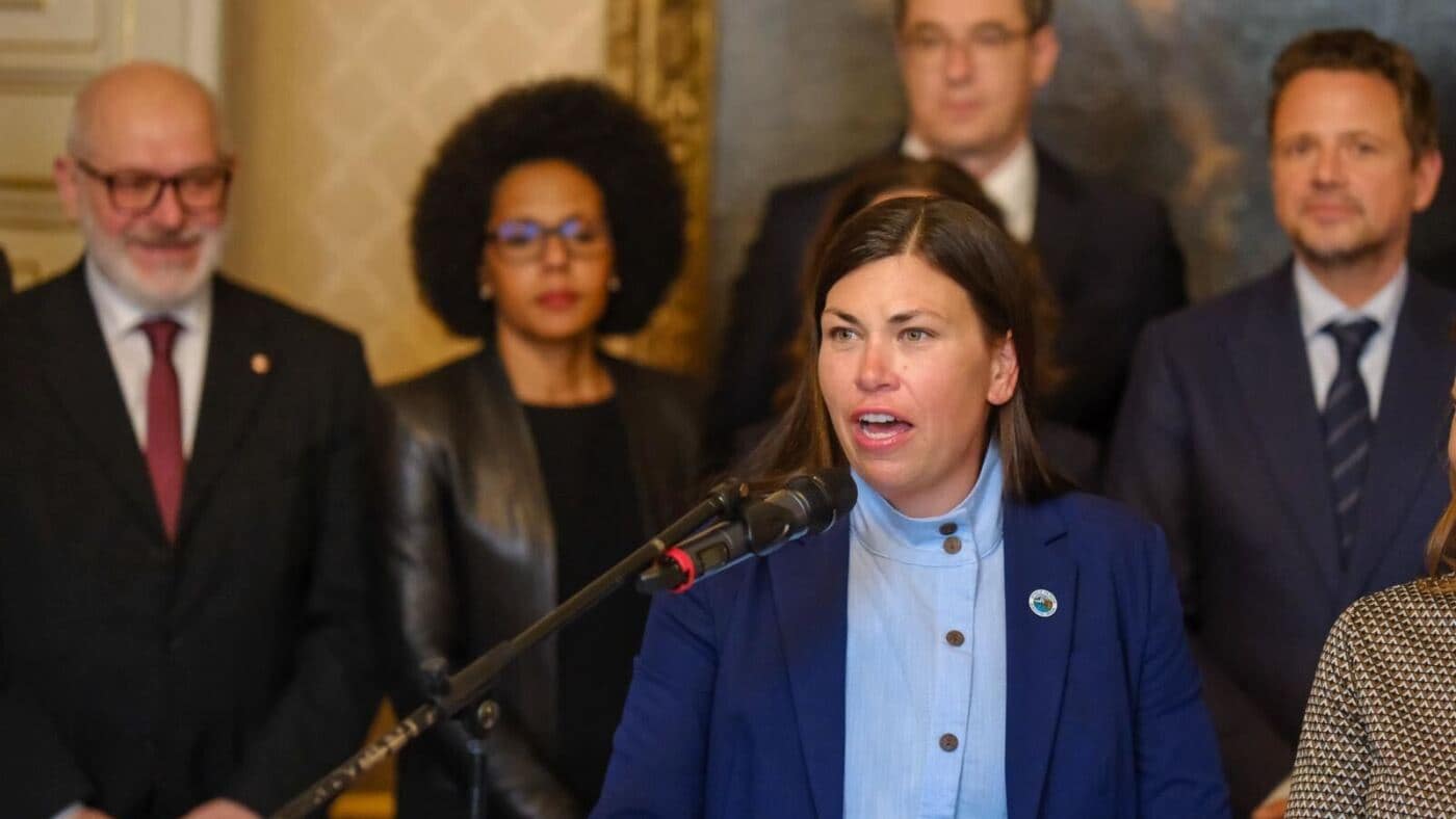 U.S. mayors join Europeans to fight authoritarianism : NPR