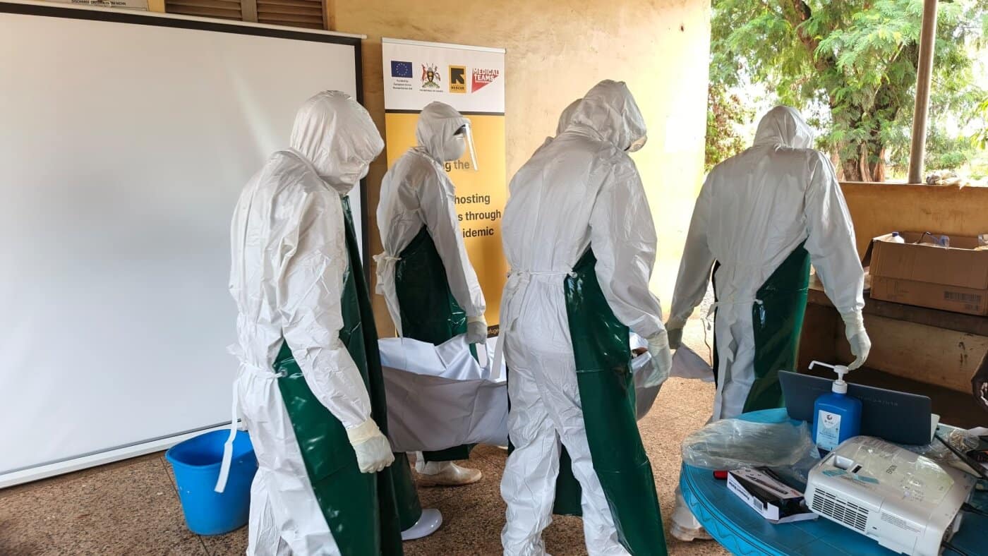 Foreign aid cuts are exacerbating the Ebola crisis : NPR