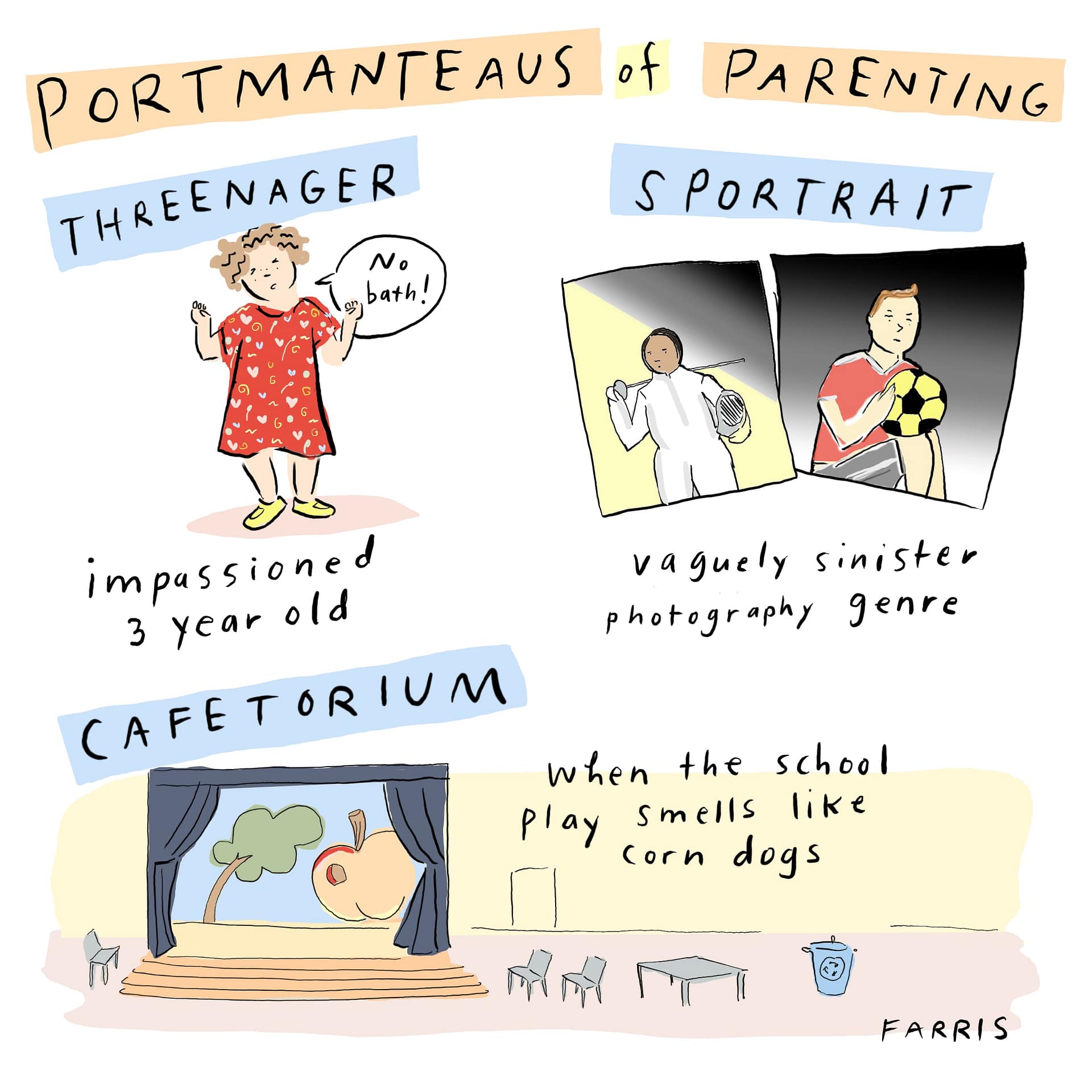 Portmanteaus of Parenting